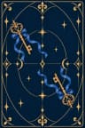 Alice Tarot deck back